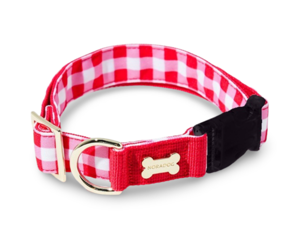NORADOG Collare Barbie Check Red